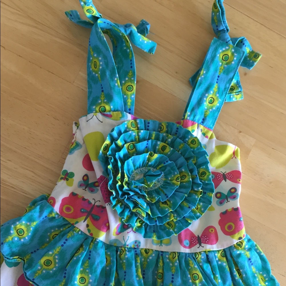 Jelly the Pug 2T sleeveless summer long dress